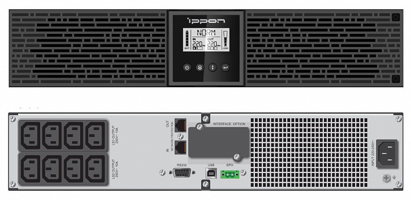 Ippon Smart Winner II 1500 (1192978) Источник бесперебойного питания - YUM