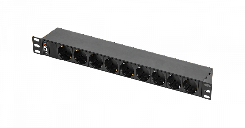 TLK-RSC09-MF-01-BK Блок розеток 19" - YUM