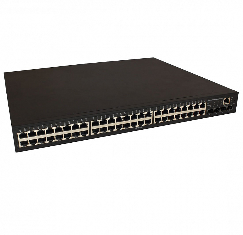 SW-84804/L(800W) Коммутатор с PoE - YUM