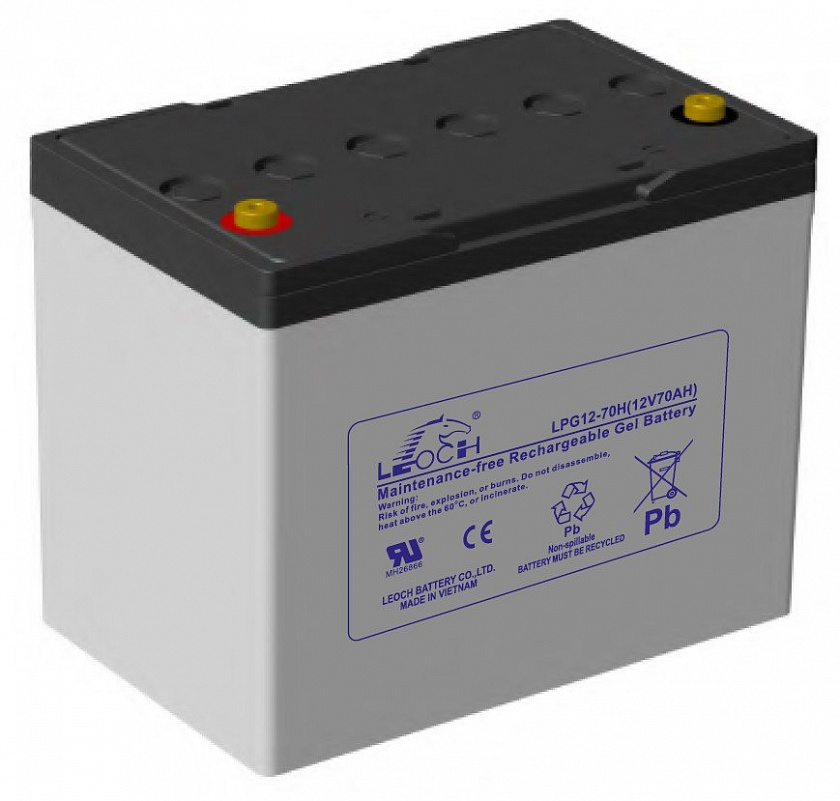 LEOCH LPG 12-70 H Аккумулятор герметичный свинцово-кислотный - YUM