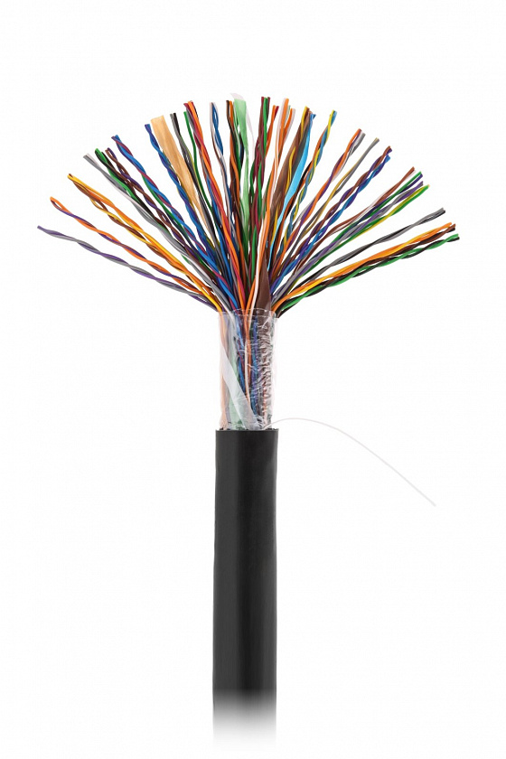U/UTP 50pair, Cat5, Out, PE (EC-UU050-5-PE-BK-3) Кабель «витая пара» (LAN) для структурированных систем связи - YUM