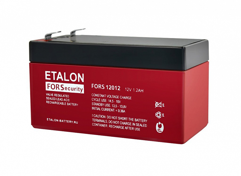 ETALON FORS 12012 Аккумулятор герметичный свинцово-кислотный - YUM