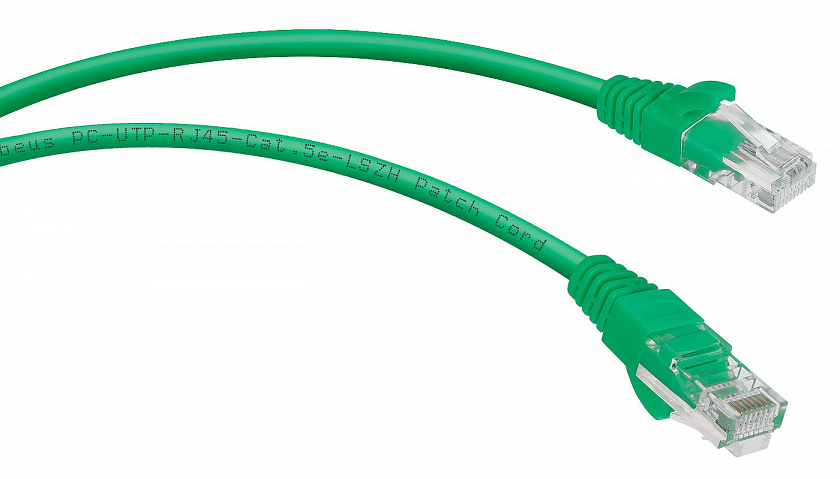 PC-UTP-RJ45-Cat.5e-1m-GN (7454c) Патч-корд медный - YUM