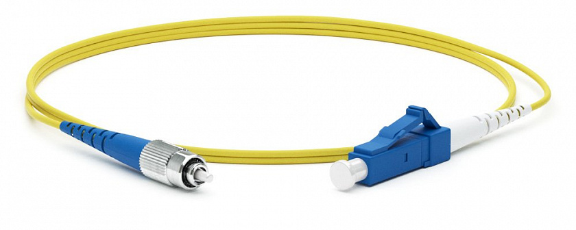 FC-S2-9-FC/UR-LC/UR-H-3M-LSZH-YL Патч-корд волоконно-оптический одномодовый - YUM