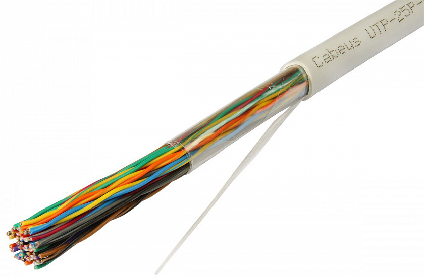 UTP-25P-Cat.3-IN (7279c) Кабель «витая пара» (LAN) для структурированных систем связи - YUM