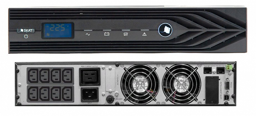 SKAT-UPS 3000 RACK+6x9Ah исп.E (8956) Источник бесперебойного питания - YUM