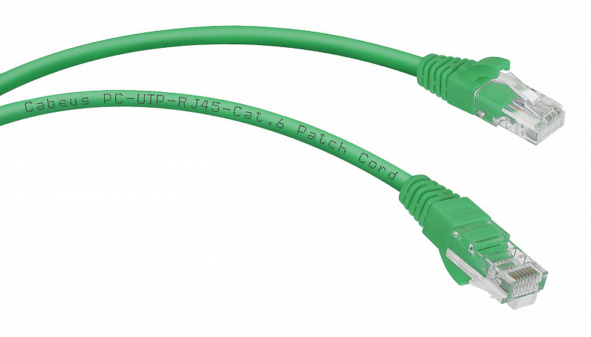 PC-UTP-RJ45-Cat.6-2m-GN (8686c) Патч-корд медный - YUM