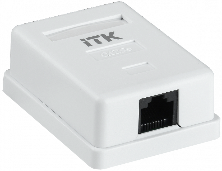 CS2-1C5EU-12 Настенная розетка RJ45 - YUM
