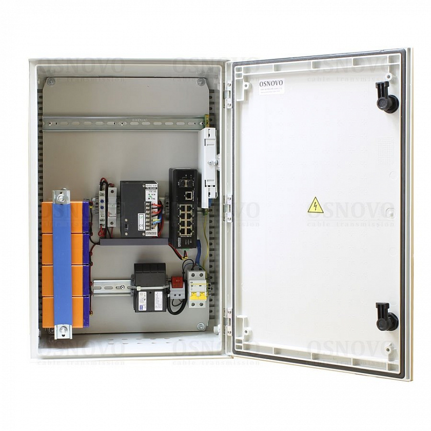 OSP-46TB1(SW-60812/I) Уличная станция с термостабилизацией и резервным питанием - YUM