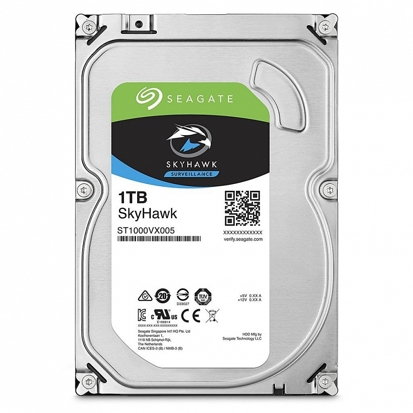 HDD 1000 GB (1 TB) SATA-III SkyHawk (ST1000VX005) Жесткий диск (HDD) для видеонаблюдения - YUM