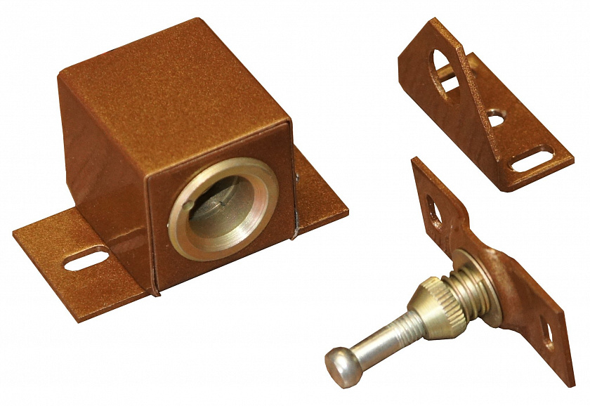 Promix-SM102.11 brown (Шериф-2 лайт НЗ-К 24В) Замок электромеханический - YUM