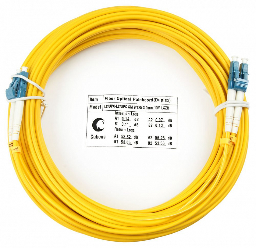 FOP(d)-9-LC-LC-3m (7345c) Патч-корд оптический - YUM