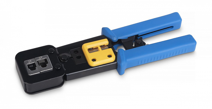 HT-376Z (10798c) Инструмент обжимной для RJ-45, RJ-11/12 - YUM