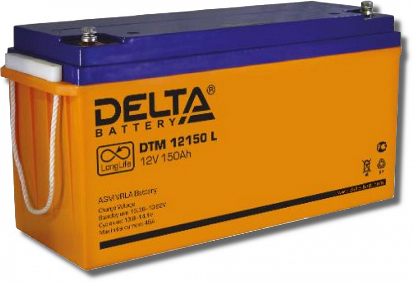Delta DTM 12150 L Аккумулятор герметичный свинцово-кислотный - YUM