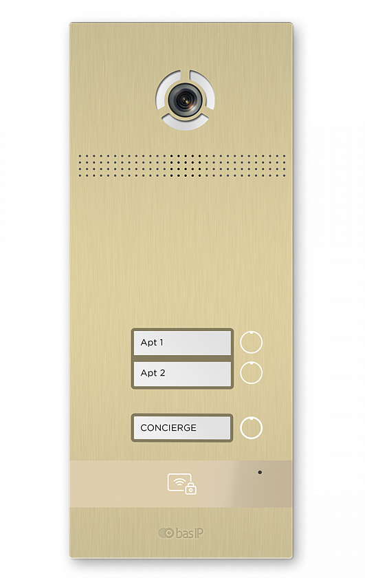 BI-02FB GOLD Вызывная панель IP-домофона - YUM