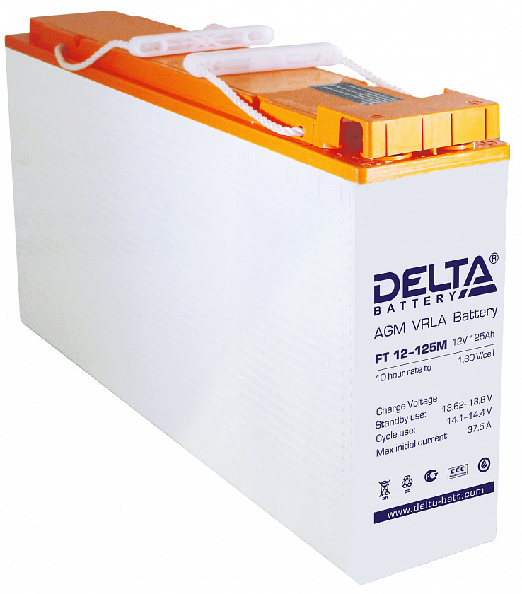 Delta FT 12-125 M Аккумулятор герметичный свинцово-кислотный - YUM