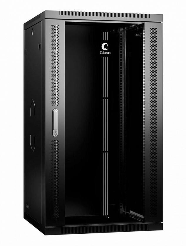 SH-05F-22U60/60-R-BK (10749c) Шкаф настенный 19", 22U - YUM