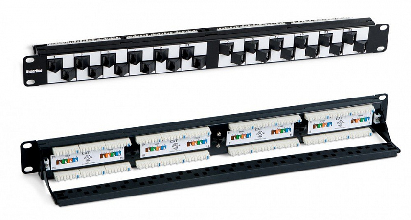PP2A-19-24S-8P8C-C5E-110 Патч-панель 19" - YUM