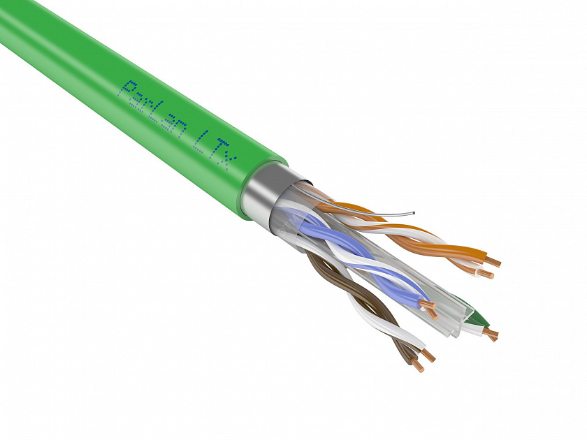 ParLan F/UTP Cat6 PVCLS нг(А)-LSLTx 4х2х0,57 Кабель «витая пара» (LAN) для структурированных систем связи - YUM