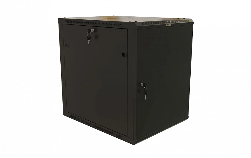TWB-2766-SR-RAL9004 Шкаф настенный 19", 27U - YUM