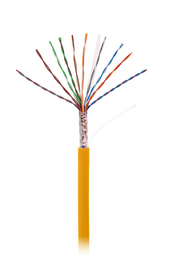 U/UTP 10pair, Cat5, In, LSZH (EC-UU010-5-LSZH-OR-3) Кабель «витая пара» (LAN) для структурированных систем связи - YUM