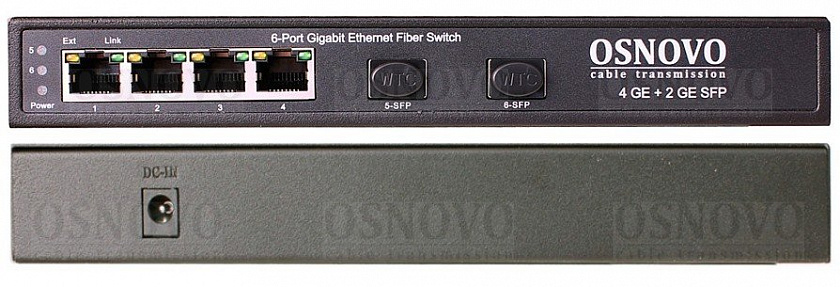 SW-7042 Коммутатор Gigabit на 4 порта - YUM