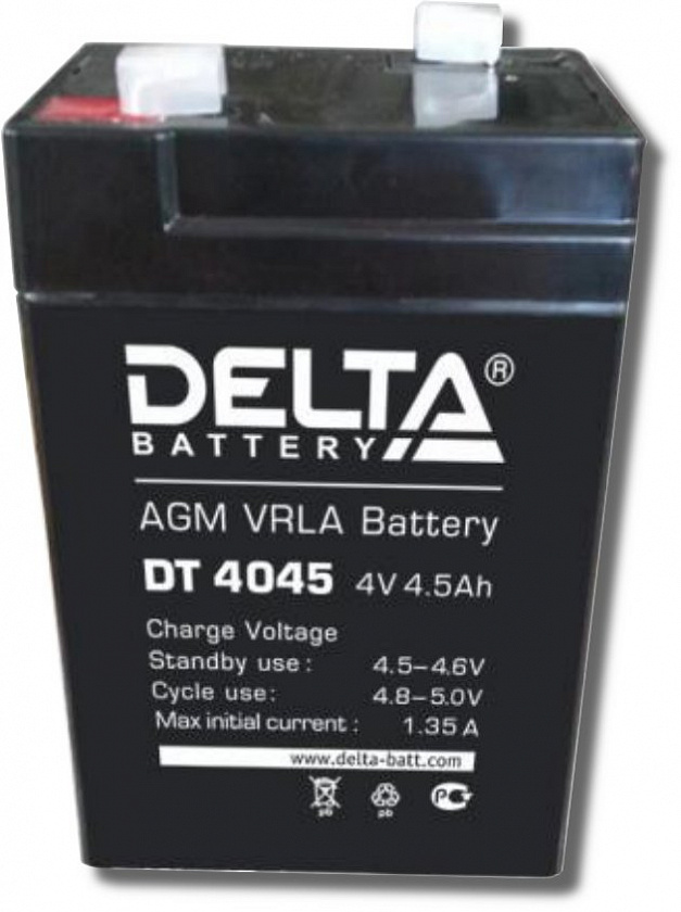 Delta DT 4045 Аккумулятор герметичный свинцово-кислотный - YUM