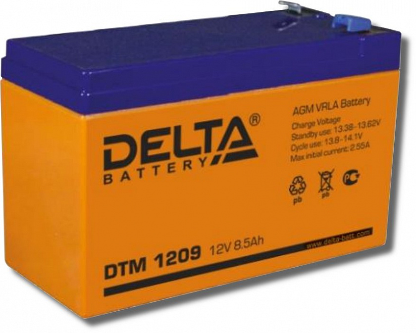 Delta DTM 1209 Аккумулятор герметичный свинцово-кислотный - YUM