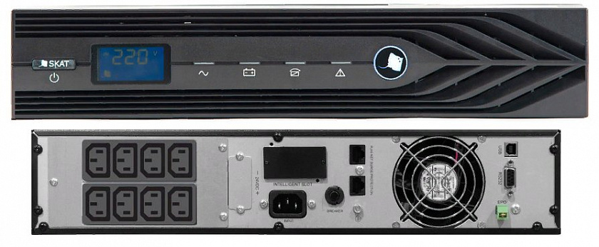 SKAT-UPS 1000 RACK+2x9Ah исп.E (8950) Источник бесперебойного питания - YUM