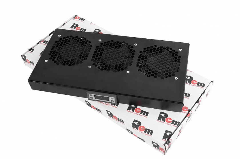 R-FAN-3K-1U-9005 Модуль вентиляторный с контроллером - YUM