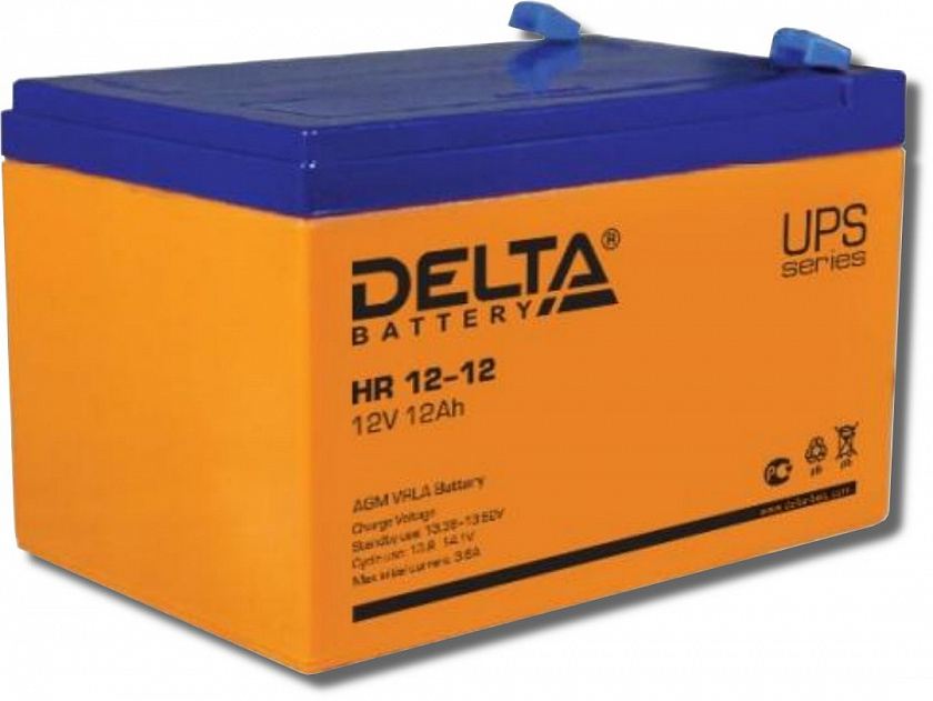 Delta HR 12-12 Аккумулятор герметичный свинцово-кислотный - YUM