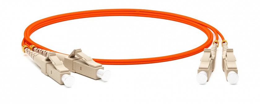 FC-D2-62-LC/PR-LC/PR-H-1M-LSZH-OR Патч-корд волоконно-оптический многомодовый - YUM