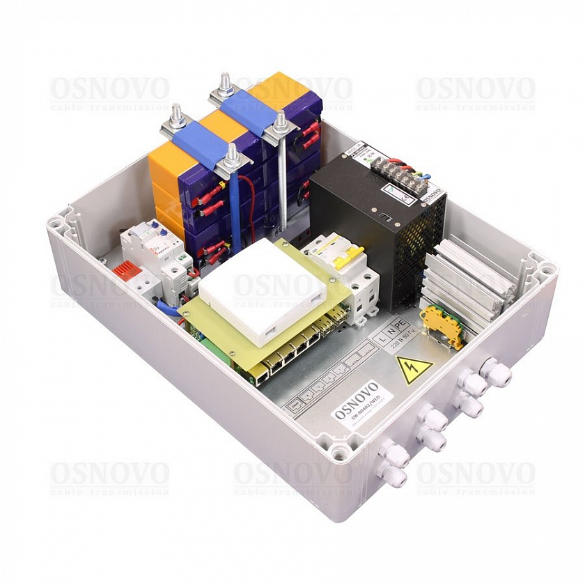 SW-80402/WLU Коммутатор Gigabit Ethernet на 6 портов - YUM