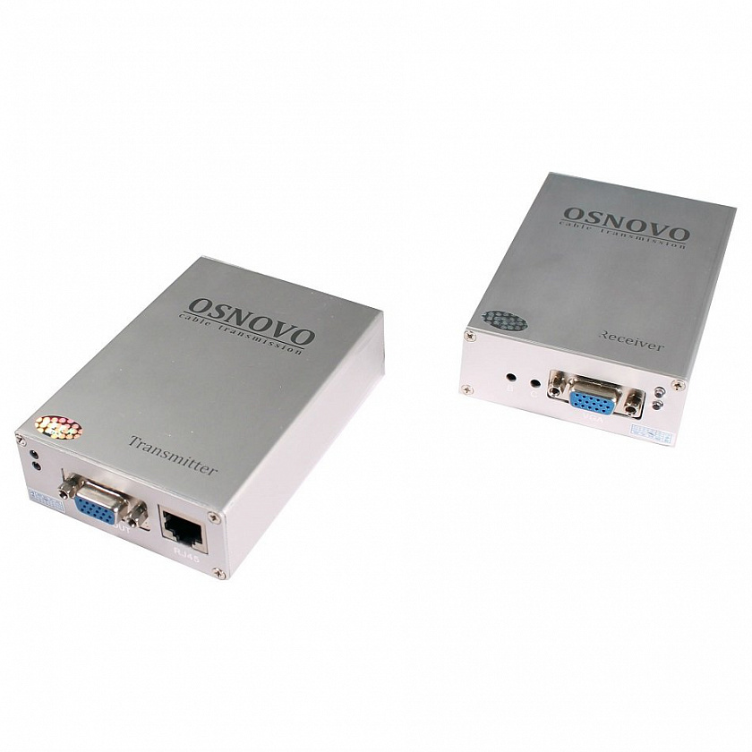 TA-V/4+RA-V/4 Приемопередатчик VGA и аудиосигнала - YUM