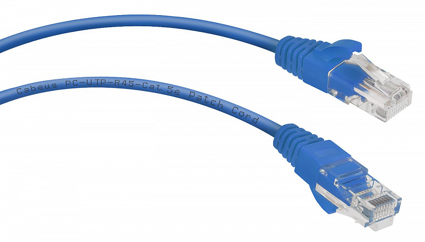 PC-UTP-RJ45-Cat.5e-2m-BL-LSZH (9531c) Патч-корд медный - YUM