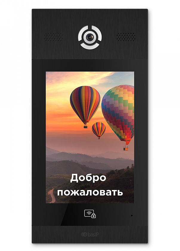 AA-14FB BLACK Вызывная панель подъездного IP-домофона - YUM